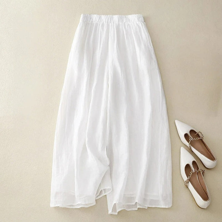 Rosalva - Pantalón Elegante De Lino