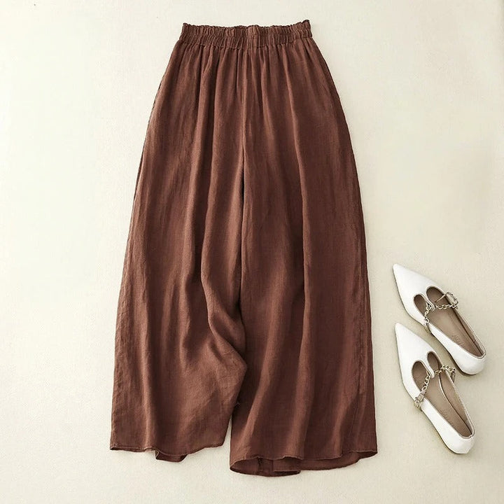 Rosalva - Pantalón Elegante De Lino