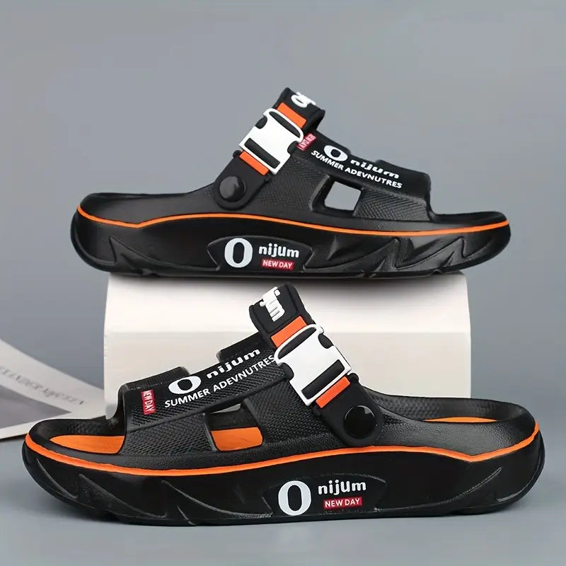 Stelios - Sandalias Informales De Verano Para Exterior