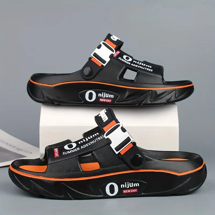 Stelios - Sandalias Informales De Verano Para Exterior