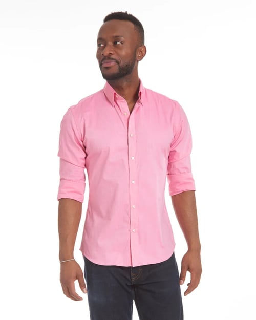 Ceferino - Camisa Informal De Manga Larga Con Botones