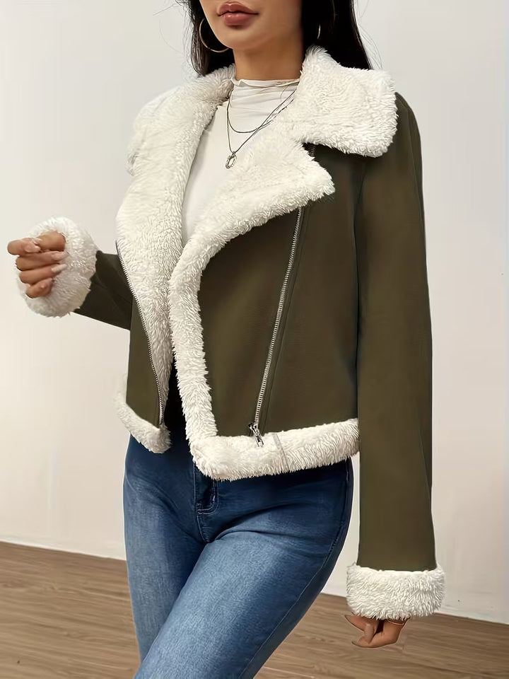 Zilia - Chaqueta De Manga Larga Con Forro Polar