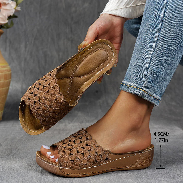 Navodya - Sandalias Elegantes Con Motivos de Peces