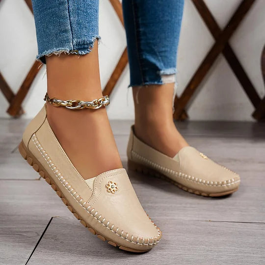 Avigayil - Zapatos Ortopédicos Ligeros de Cuero