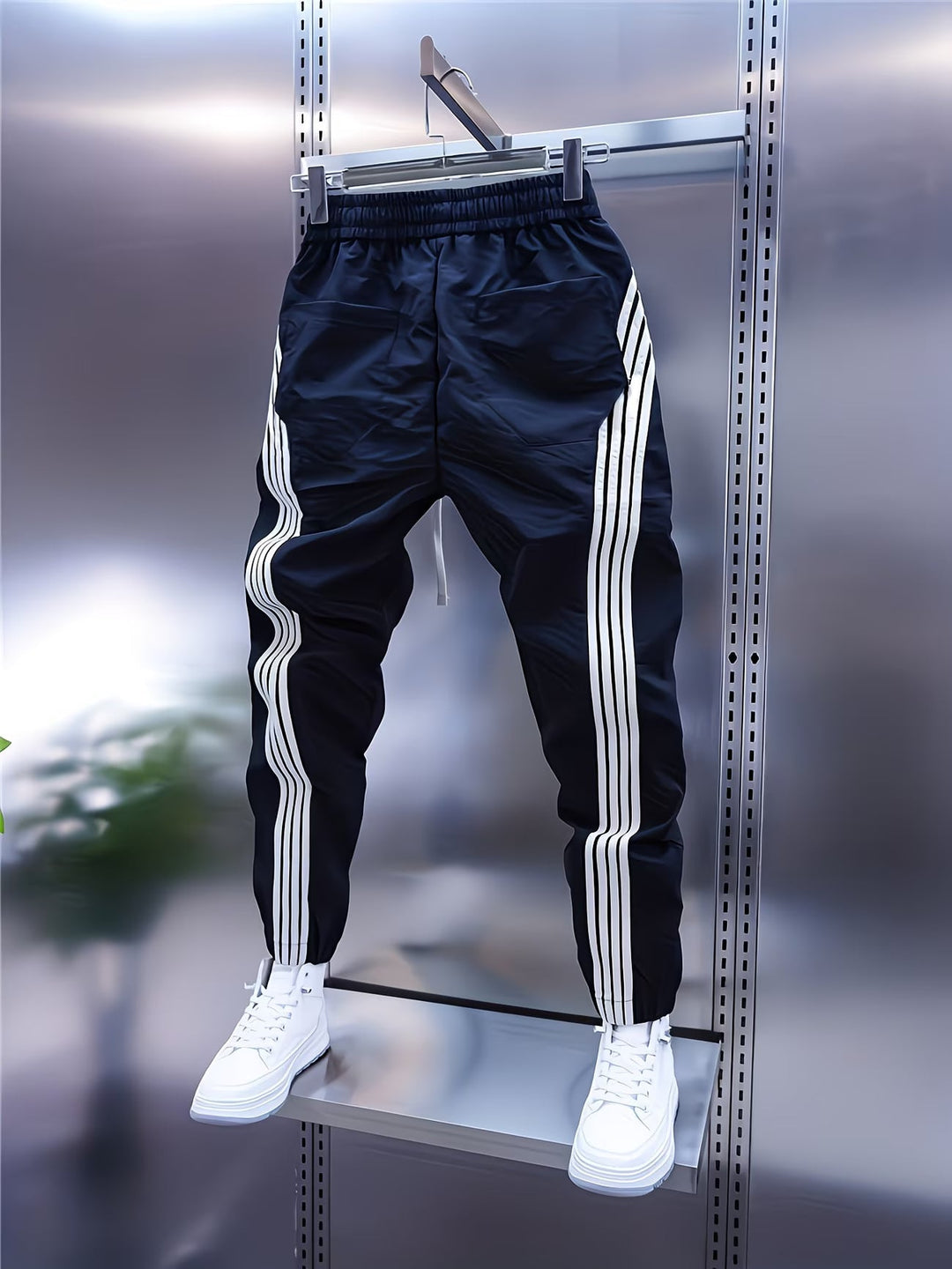 Itzik - Pantalón Informal Con Bolsillos Traseros