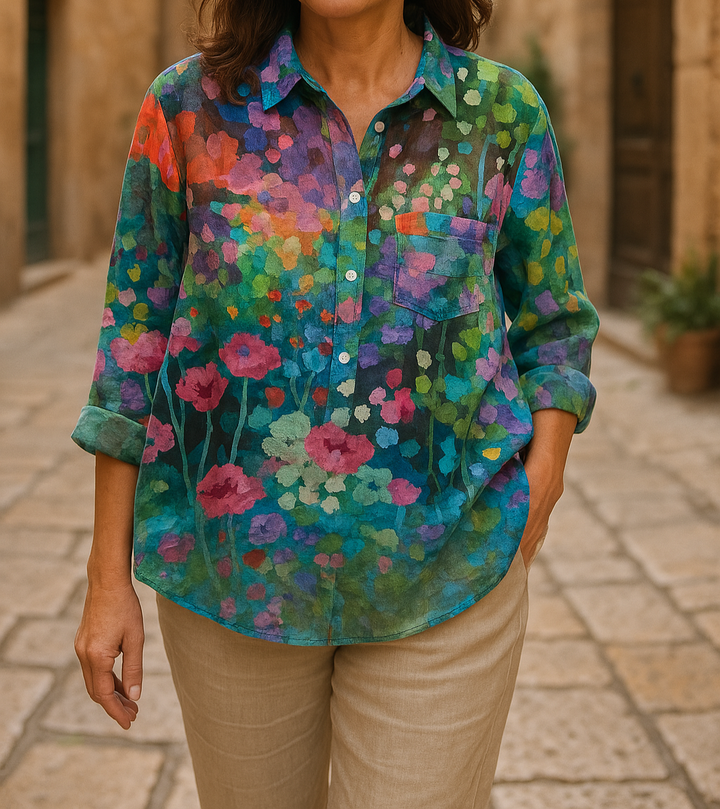 Petra - Blusa Floral Informal