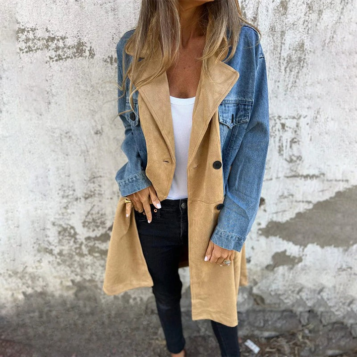 Mascha - Gabardina De Largo Medio