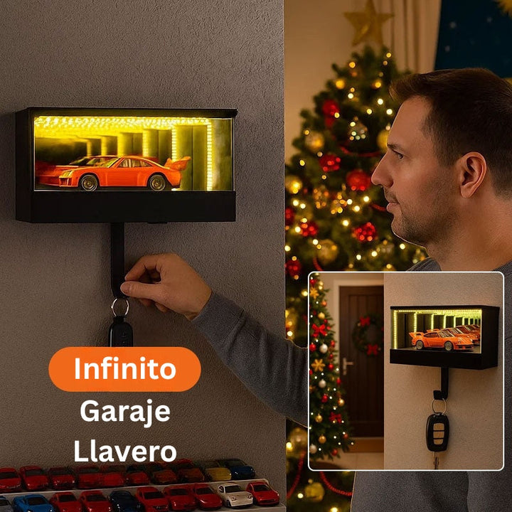 NeonMirror - Llavero Infinito Garaje