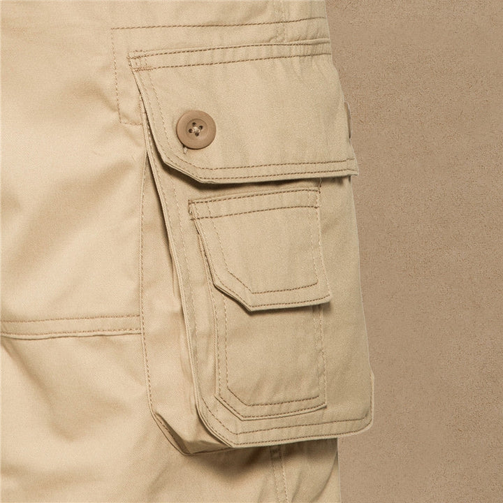 Owen - Cómodos Pantalones Cortos De Verano Con Múltiples Bolsillos