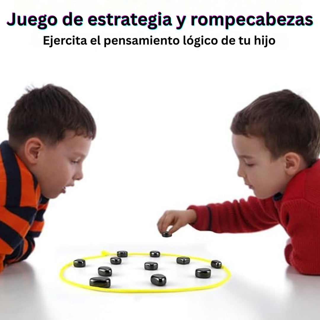 MindSpark - Juego De Ajedrez Magnético Divertido Juego De Estrategia Para Niños y Familias
