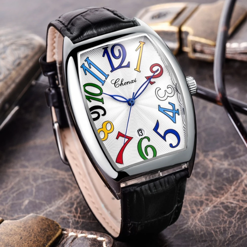 Simond - Un Reloj Elegante Con Correa De Piel