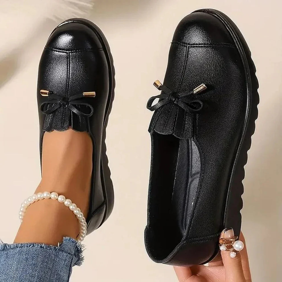 Aroa - Cómodos Mocasines Sin Cordones