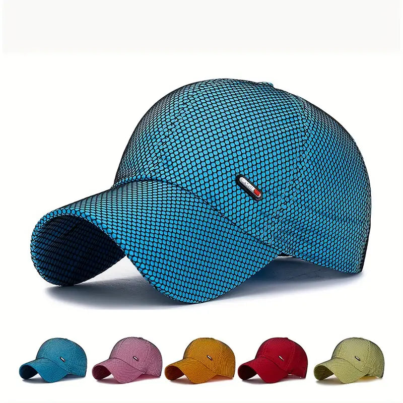 FlexDome - Gorra De Béisbol Con Malla Ajustable