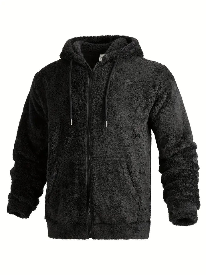 Ushakov - Sudadera Con Capucha y Cremallera Manga Larga Estilo Informal