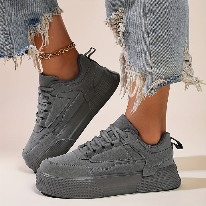 Namira - Zapatillas Con Cordones y Puntera Redondeada