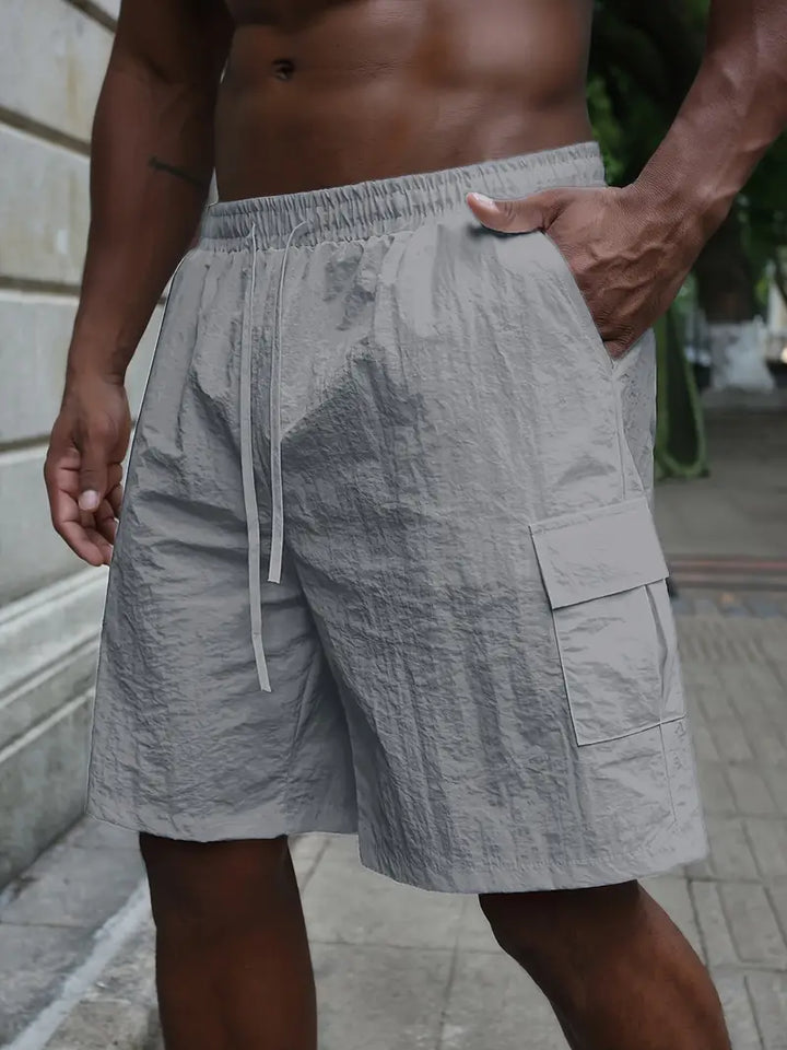 Titov - Pantalones Cortos Elásticos Transpirables