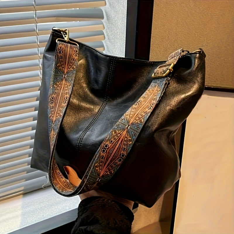 Mirelda - Bolso Bandolera Informal Con Correa Ancha