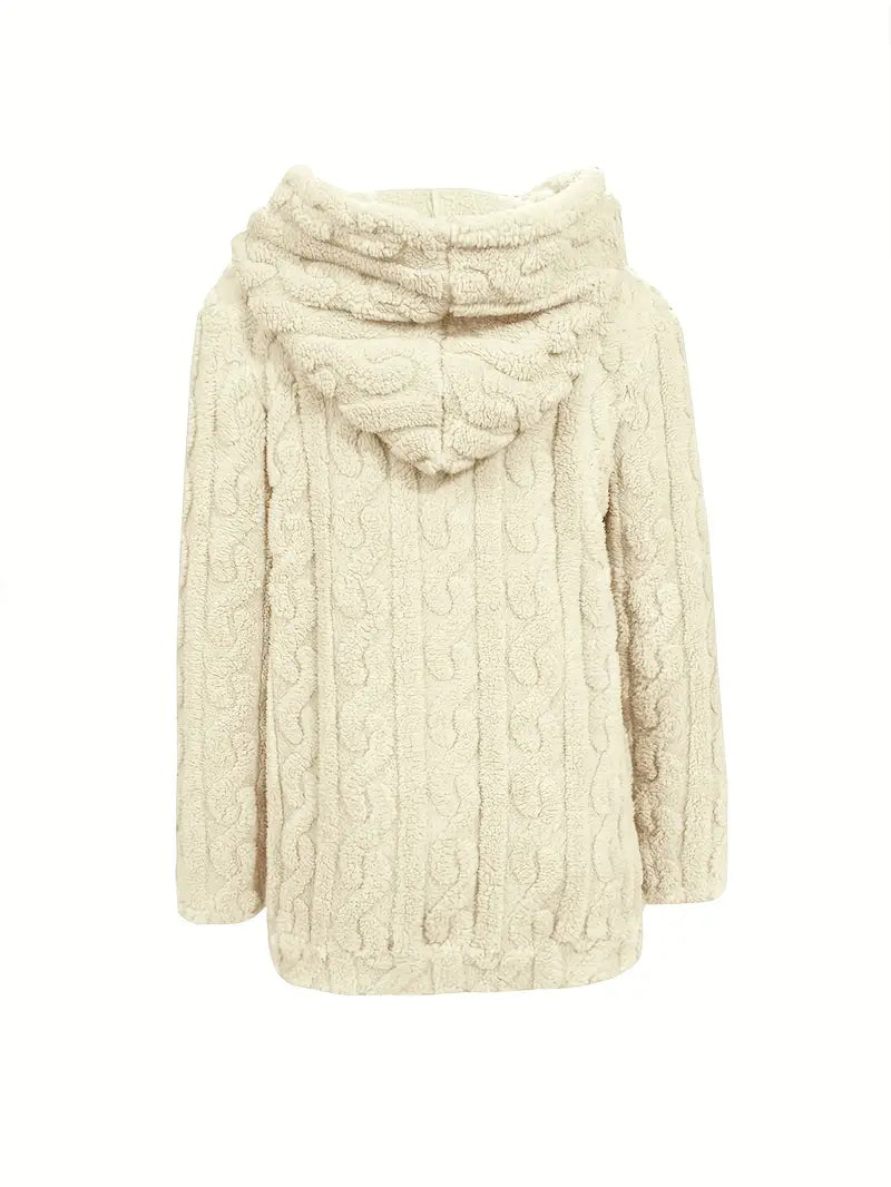 Ganka - Sudadera Con Capucha y Cremallera De Manga Larga