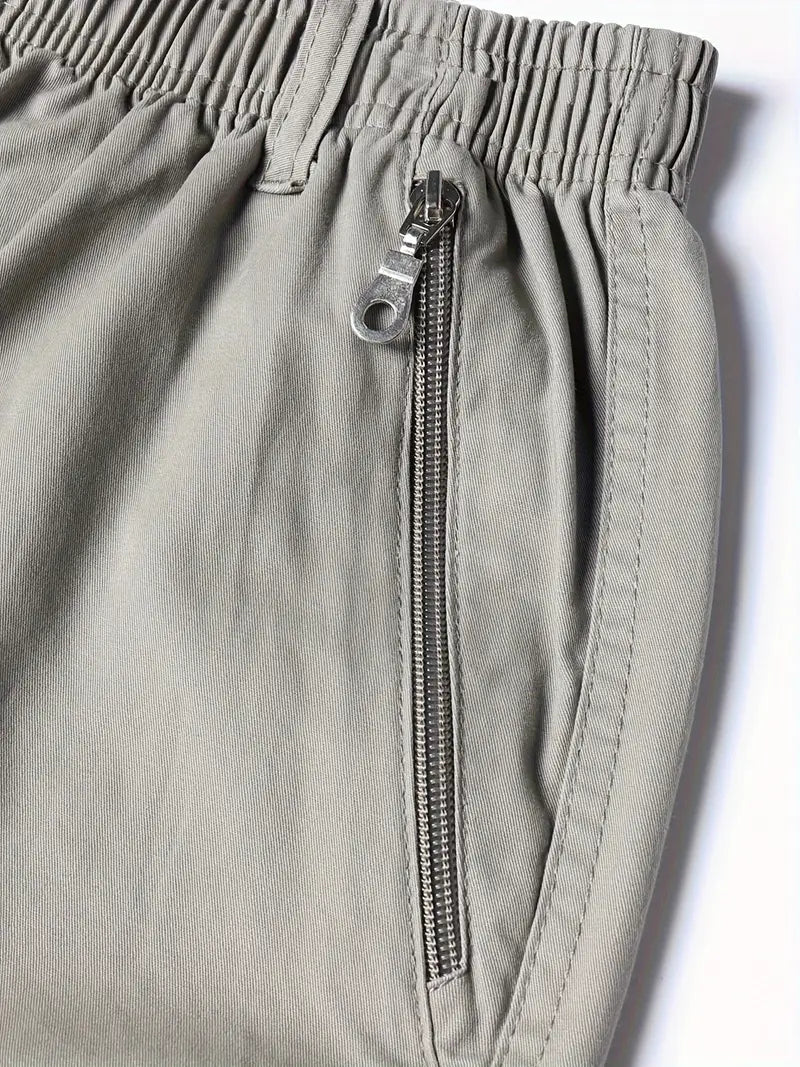 Theodore - Pantalones Cortos Cargo De Algodón Transpirable