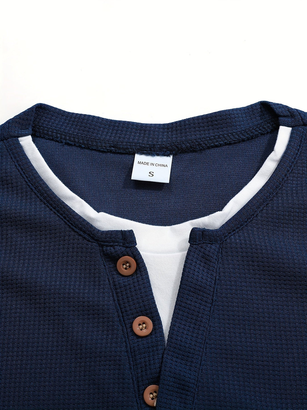 Wladimir - Polo De Manga Larga Con Botones y Bolsillo