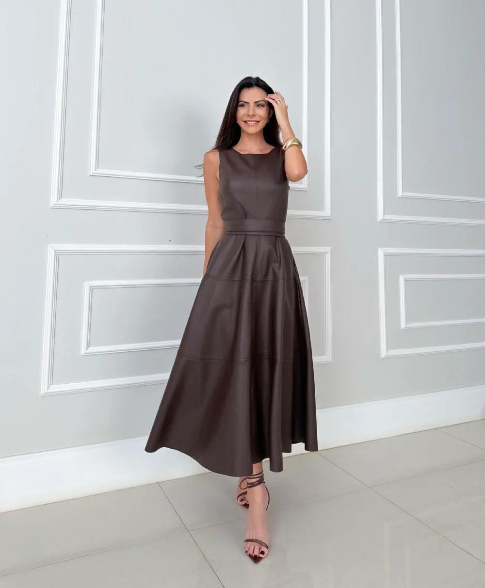 Ynez - Elegante Vestido Midi