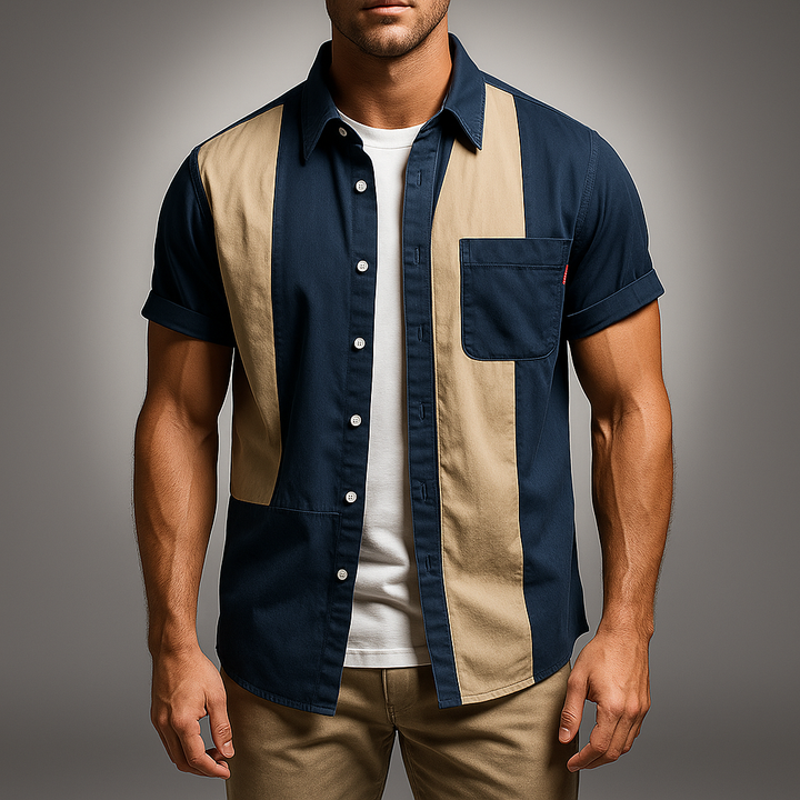 Biagio - Camiseta Transpirable De manga Corta