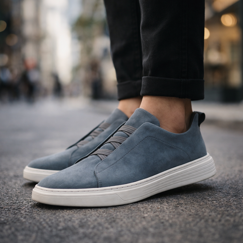 Derek - Zapatillas Elegantes De Ante