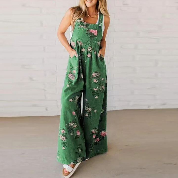 Gracina - Elegante Mono Con Estampado De Flores