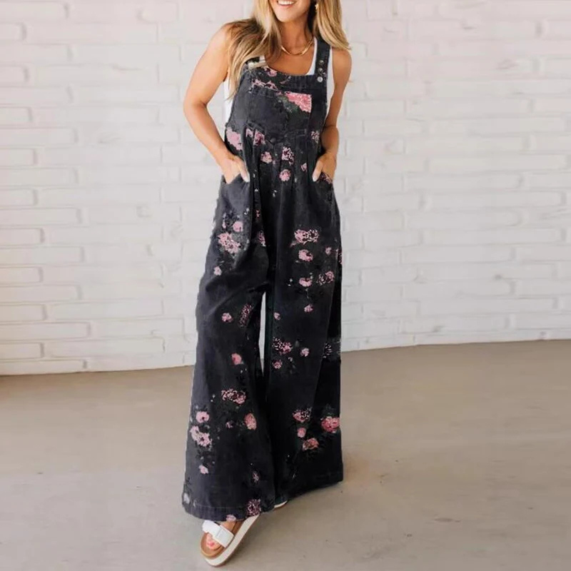 Gracina - Elegante Mono Con Estampado De Flores
