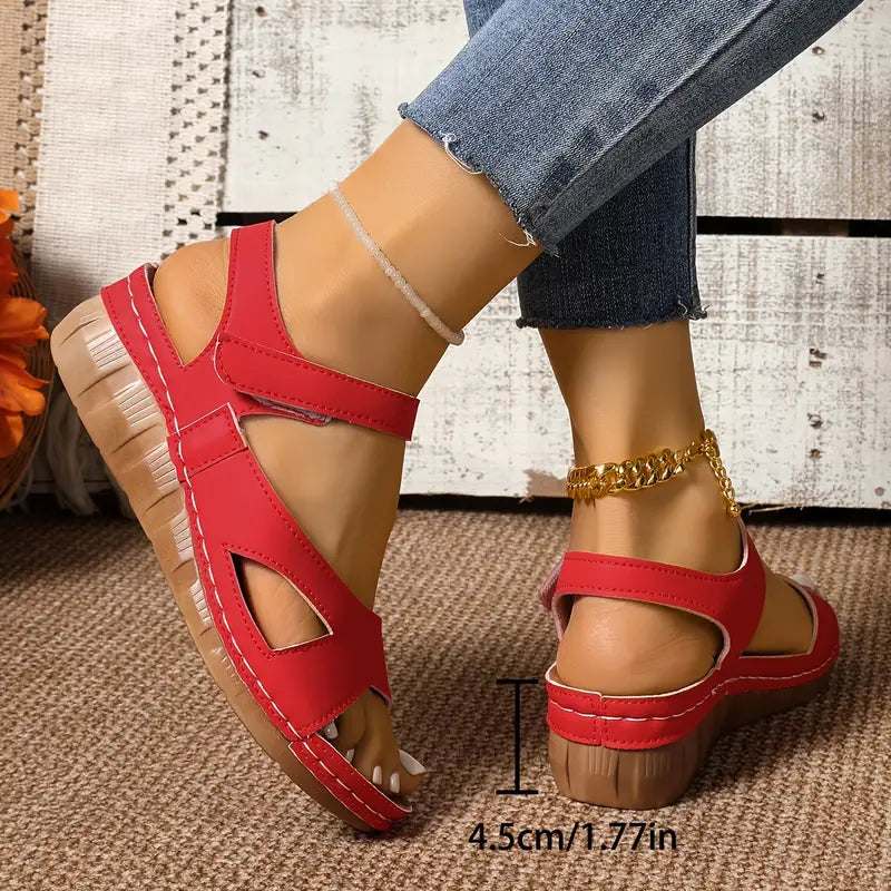 Navina - Sandalias Ortopédicas Con Cuña