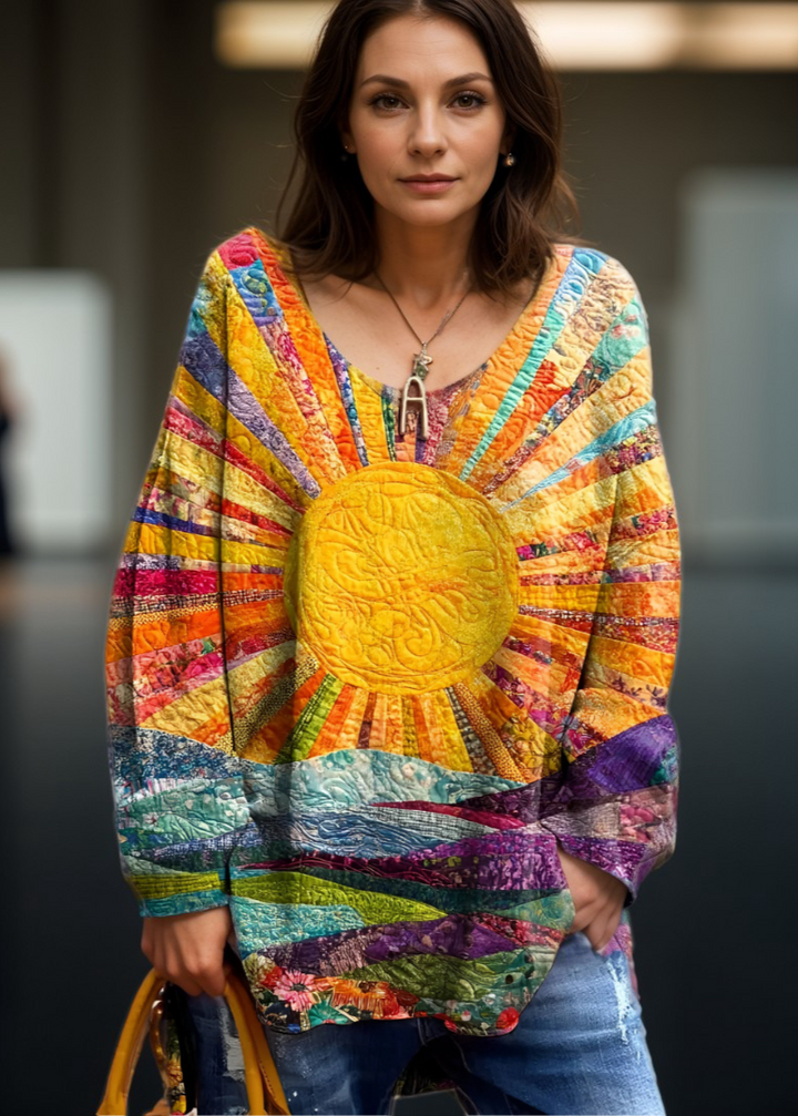 Elisa - Alegre Blusa de Colores