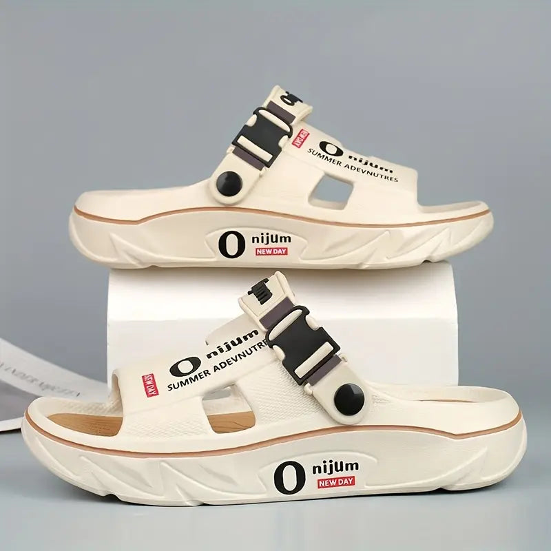 Stelios - Sandalias Informales De Verano Para Exterior