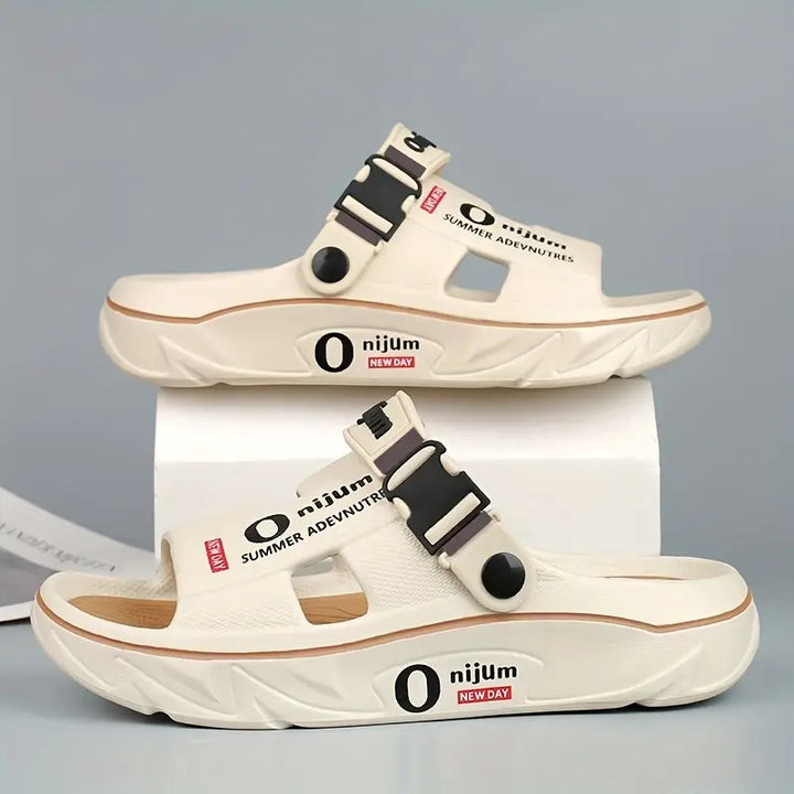 Stelios - Sandalias Informales De Verano Para Exterior