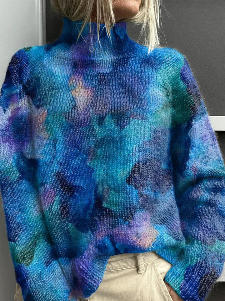 Mcgrath - Elegante Jersey De Cuello Alto Cálido