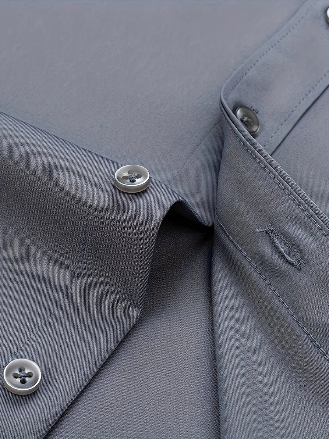 Ezra - Elegante Camisa Entallada Con Botones