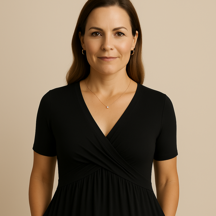 Bridgett - Vestido De Manga Corta