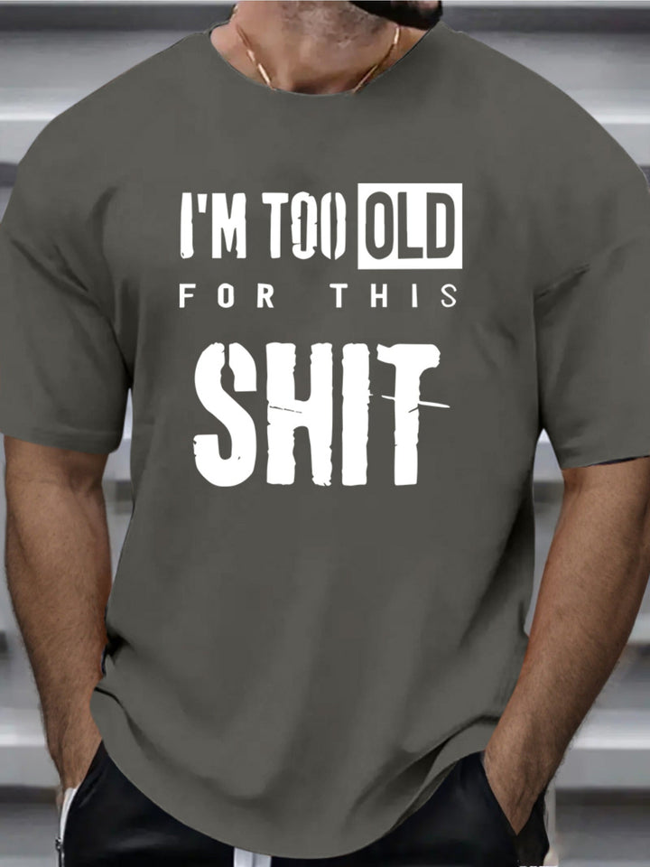 Marcin – Camiseta Elegante Con Cuello Redondo