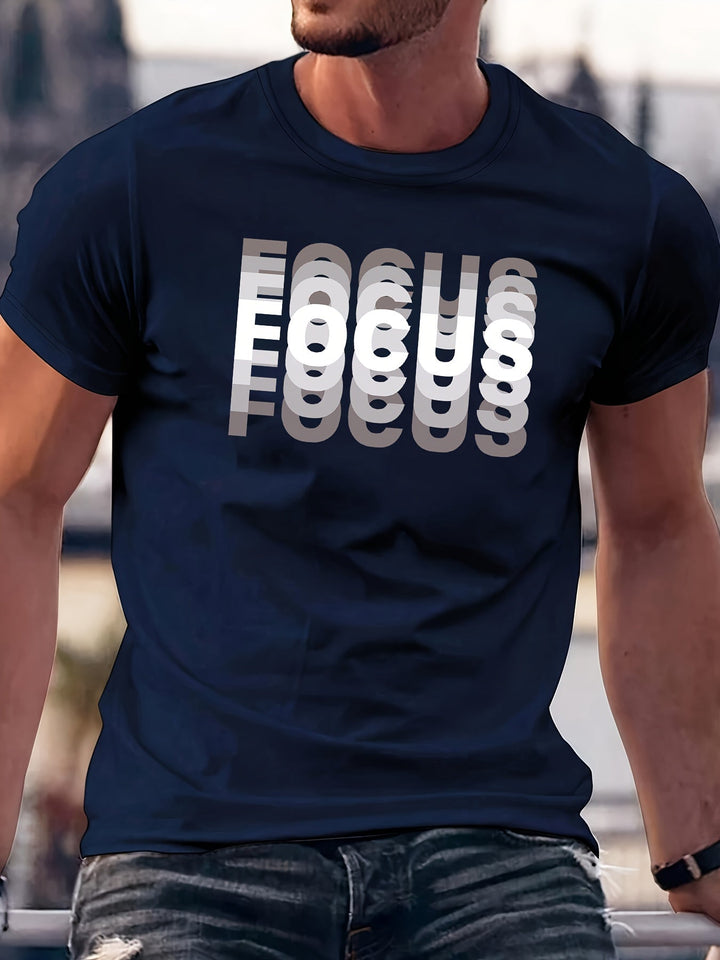 Focus – Camiseta Elegante Con Diseño Efecto