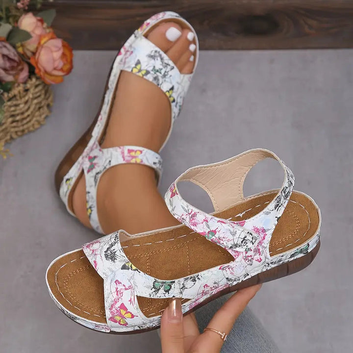 Navina - Sandalias Ortopédicas Con Cuña