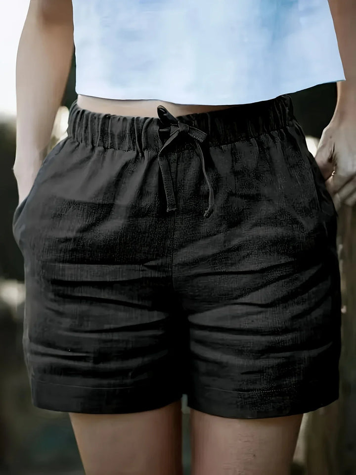 Niamh - Pantalones Cortos Informales De Verano Con Bolsillo