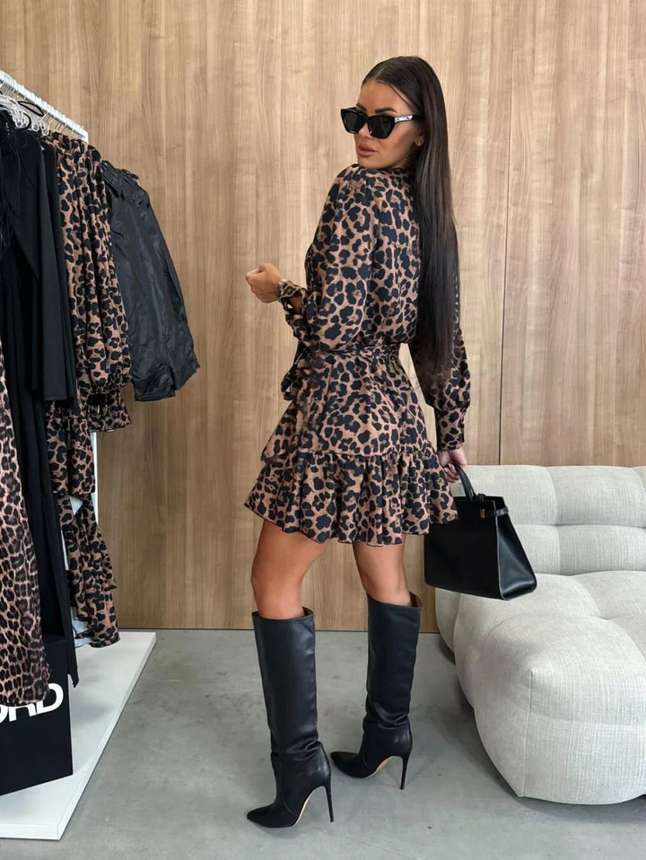 Adinda - Vestido Mini Con Estampado Floral