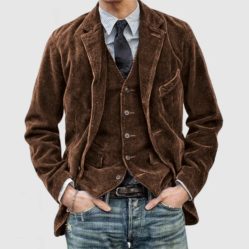 Cyrille - Chaqueta y Chaleco Vintage Atemporal
