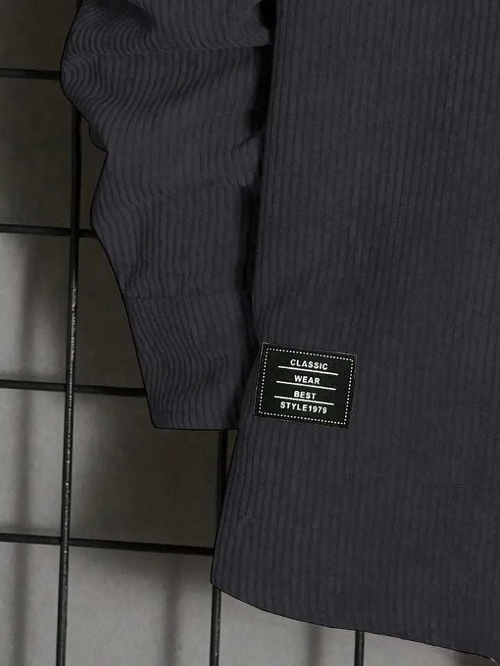 Podolak - Otoño e invierno Camisa De Manga Larga Con Pantalones Holgados
