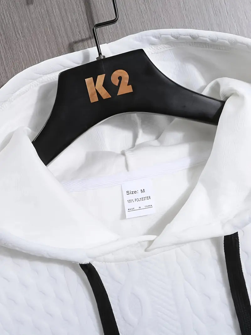 Pruitt - Sudadera Con Capucha De Manga Larga De Punto