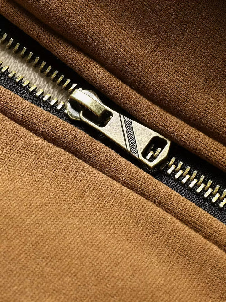 Sylvain - Chaqueta Con Capucha y Cremallera Estilo Fuerza Aérea