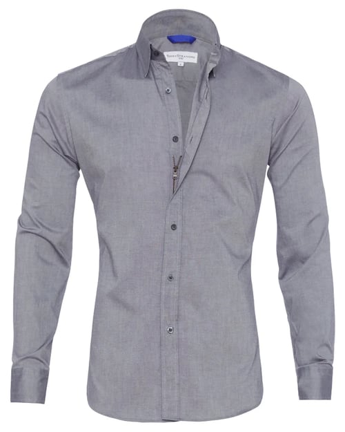 Ceferino - Camisa Informal De Manga Larga Con Botones