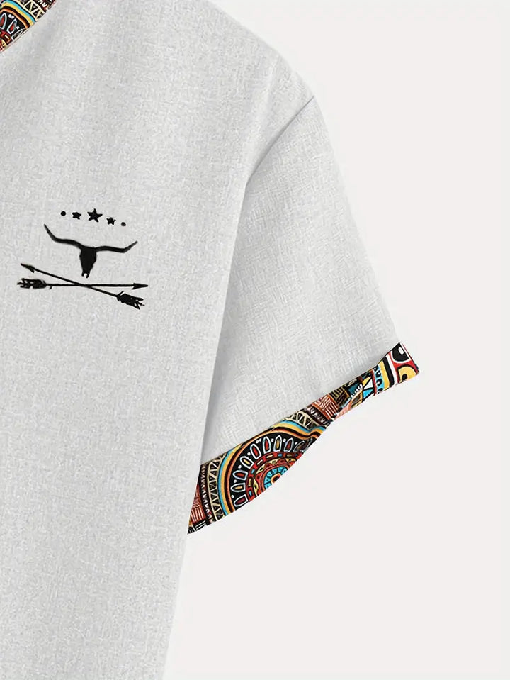Murat - Elegante Camisa De Manga Corta