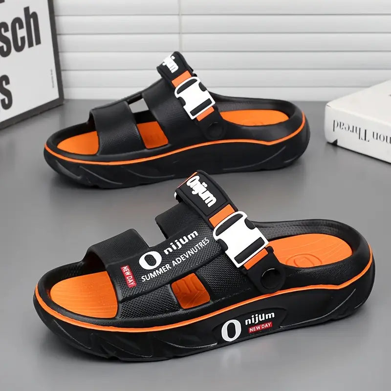 Stelios - Sandalias Informales De Verano Para Exterior