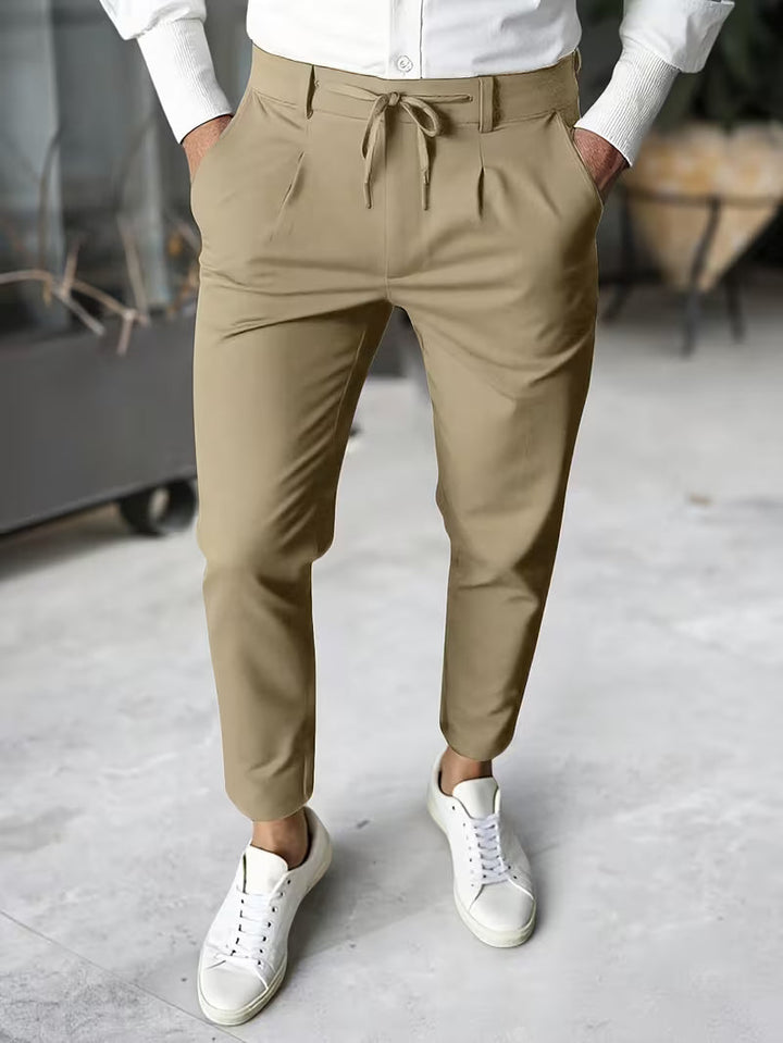Krsto - Pantalones Con Cinturilla De Alta Gama