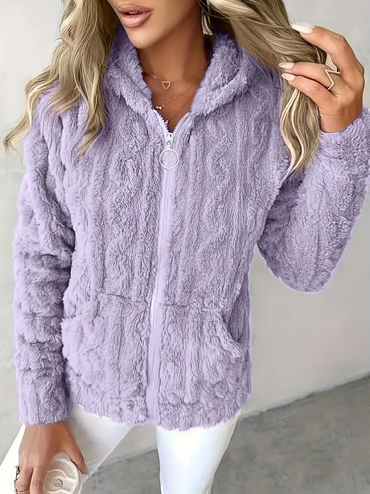Ganka - Sudadera Con Capucha y Cremallera De Manga Larga